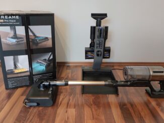 Dreame Z30 Pro Aqua: Komplettes Gerät mit Verpackung und Reinigungsstation