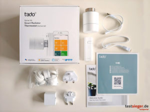 tado° Das Smarte Heizkörper-Thermostat Starter-Kit V3+