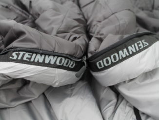 Steinwood Premium Schlafsack koppelbar Kompakt 4-Season 210cm NEU 