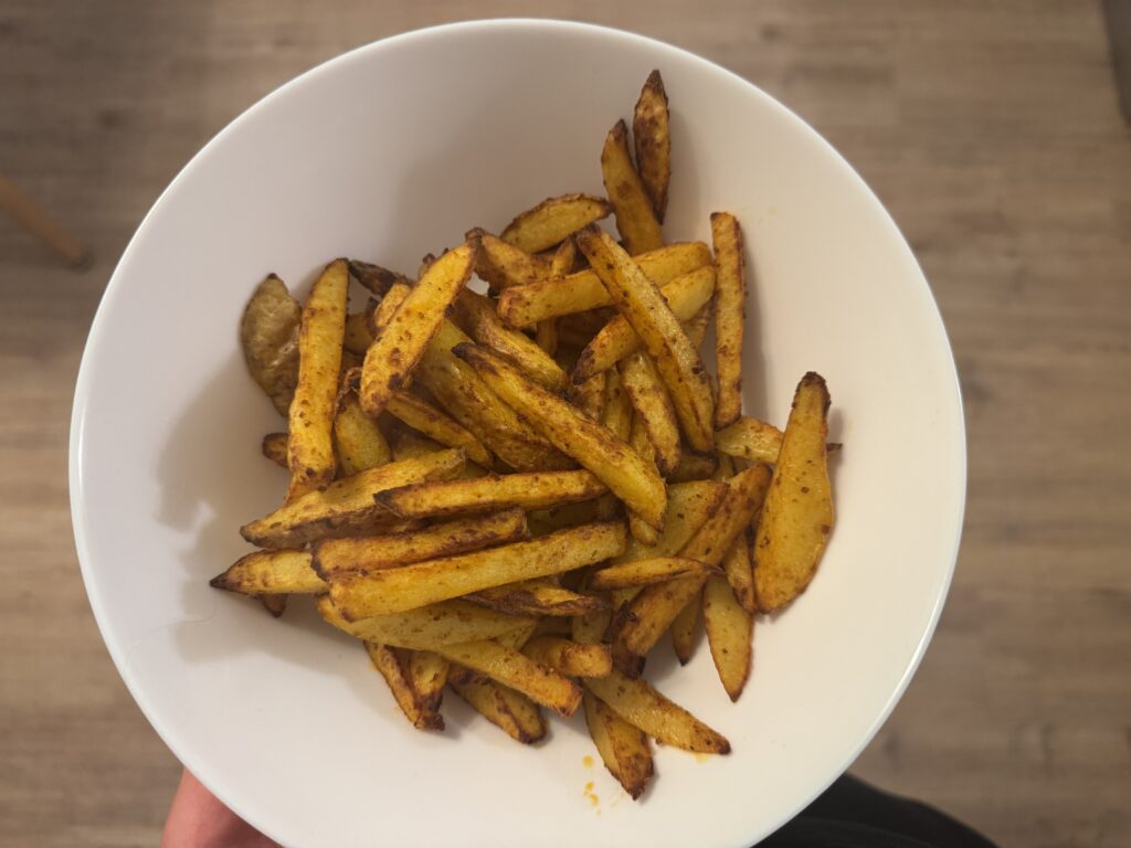 Princess 182280: Kartoffelspalten serviert