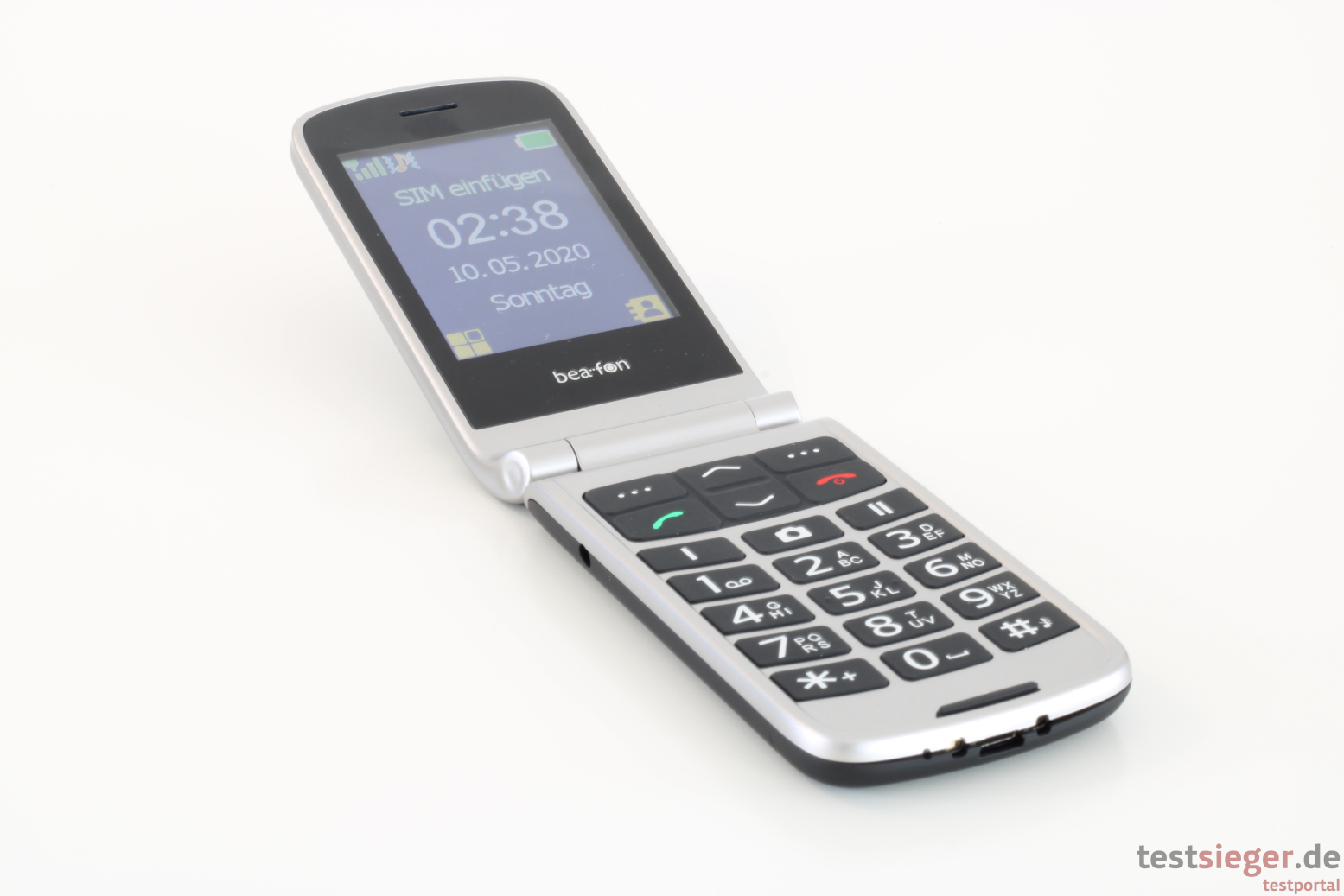 Test Beafon SL645 Seniorenhandy testsieger.deTestlabor