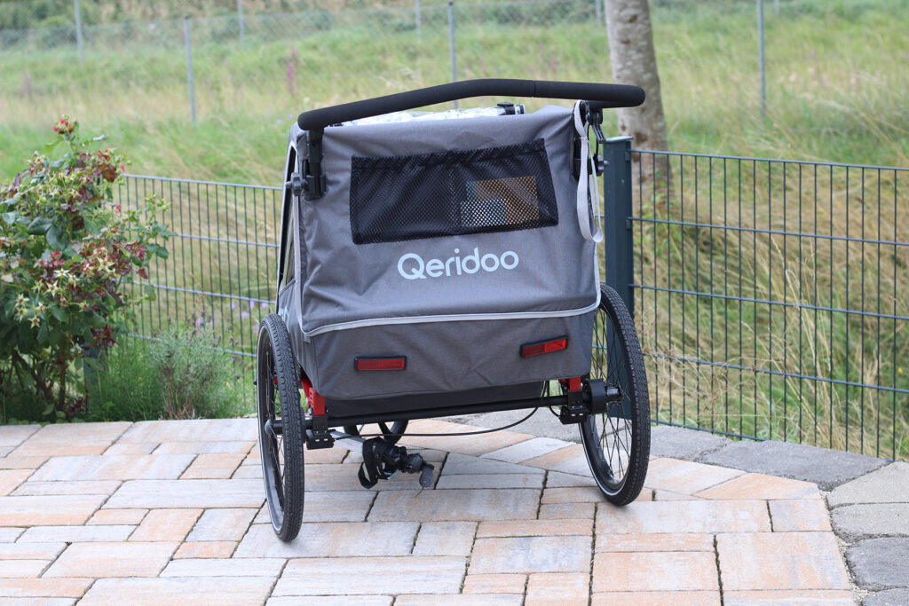 Qeridoo QUPA 2 2023 Buggy und Fahrradanhänger für 2 