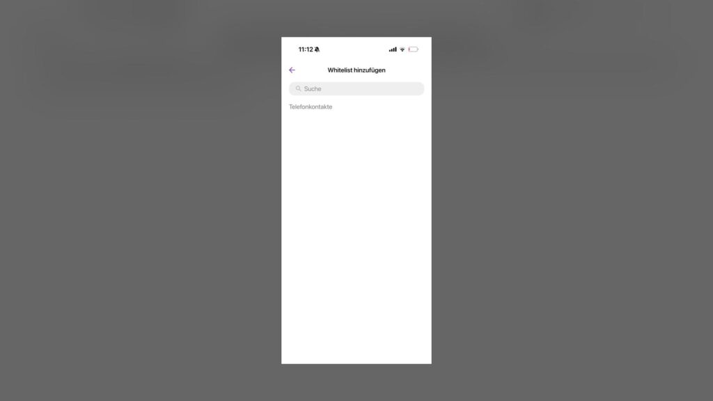 myFirst Circle App: Kontakt Whitelist zum Schutz vor Fremden